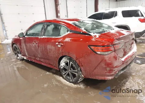 2021 Nissan Sentra Sr Xtronic Cvt z USA, uszkodzony, nr VIN 3N1AB8DVXMY304910